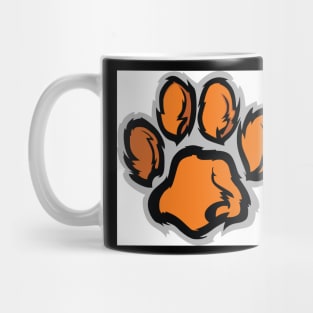 dog paw Mug